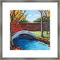 By The Bridge Framed Print