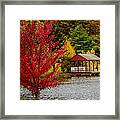 By The Lake Framed Print