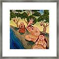 By The Rivers Of Babylon - Psalm 137 Framed Print