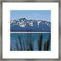 By The Shores Of Lake Tahoe Framed Print