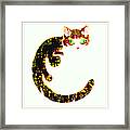 C Is For Cheshire Framed Print