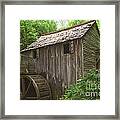 Cable Mill In Smoky Mtns Framed Print