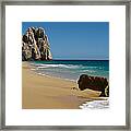 Cabo San Lucas Beach 1 Framed Print