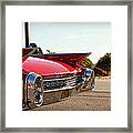 Cadillac In Wine Country Framed Print