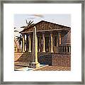 Caesareum Temple Ancient Alexandria Framed Print