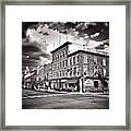 Cafe 13 Main Street Grill In Cambridge Framed Print