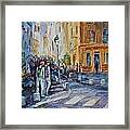 Cafe Montmartre Framed Print