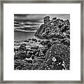 Cairncastle Rocks Framed Print