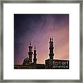 Cairo Mosque At Dusk Framed Print