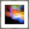 Calligraphic Light Framed Print