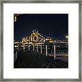 Calm And Cold Framed Print