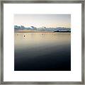 Calm Michigan Framed Print