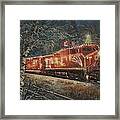 Canadian Pacific Holiday Train Framed Print