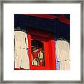 Cancun Shop Framed Print