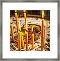 Candels 2 Framed Print