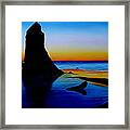 Cannon Beach At Sunset 15 Framed Print
