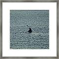 Canoeing In The Florida Riviera Framed Print