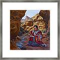 Canyon Cathedral Framed Print