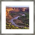 Canyon De Chelly From Tsegi Overlook Framed Print