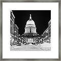 Capitol Madison Wisconsin Framed Print