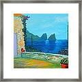 Capri Colors Framed Print