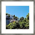 Capri's Gardens Framed Print
