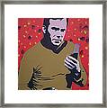 Captain Kirk Framed Print