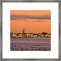 Captree Island Dawn Framed Print