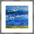 Cariblue Framed Print