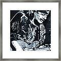 Carlos Santana - Black Magic Woman Framed Print