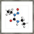 Carmustine Cancer Chemotherapy Drug Framed Print