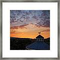 Carousel Sunset 2 Framed Print