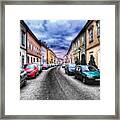 #cars On The #cold #street 
#car #hdr Framed Print