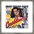 Casablanca In Color Framed Print