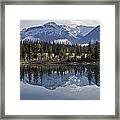 Cascade Ponds Framed Print