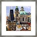 Castle Hill Prague Framed Print