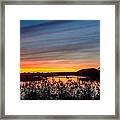 Cataumet Sunset Framed Print