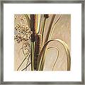 Cattails In The Breeze Framed Print