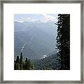 Caucasus Mountains - Krasnaya - Sochi Russia Framed Print