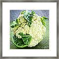 Cauliflower Framed Print