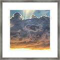 Celestial Rays Framed Print