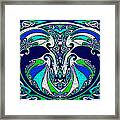 Celtic Love Dragons Framed Print