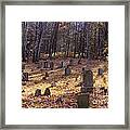 Cemetery 1 Framed Print