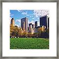 Central Parking Framed Print