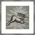 Cernunnos Lord Of The Wild Things Framed Print