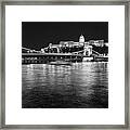 Chain Bridge-budapest Framed Print