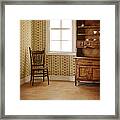 Chair And Cupboard Framed Print