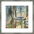 Chair As Artwork Framed Print