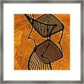 Chair Saturation Framed Print