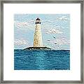 Channel Lighthouse Framed Print